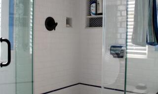 干湿分离卫生间玻璃隔断怎么装 卫生间玻璃隔断图片