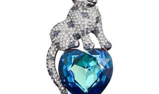 怎么辨别施华洛世奇真假 施华洛世奇水晶胸针